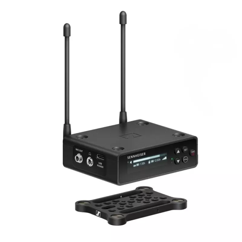Sennheiser EW-DP 835 SET (R4-9) - set para cámara con transmisor de petaca y micrófono de mano con cápsula MMD 835, 552-608 MHz