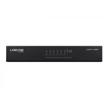 LANCOM 2100EF – Gateway SD-WAN – con fibra óptica y Ethernet – 1GbE, 2.5GbE – 1U – gestionado en la nube – montaje en sobremesa/rack (61109)