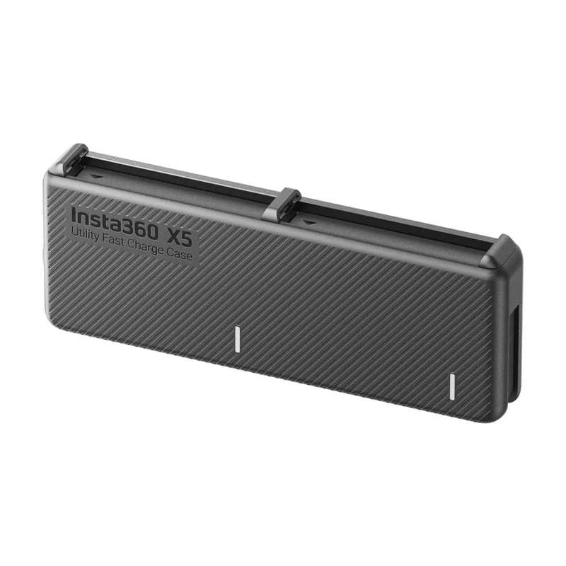 Estuche de carga para Insta360 X5 Compact – cargador ligero y portátil y almacenamiento para cámara de acción
