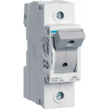 Interruptor seccionador de carga con fusible Hager L71M pol 63A D0 1 (L71M)