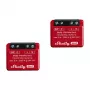Shelly 1PM Mini Gen3 relé inteligente con medición de potencia, pack de 2
