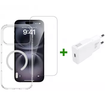 4smarts 3in1 Premium Starter Set para Apple iPhone 17 Pro Max, compatible con MagSafe