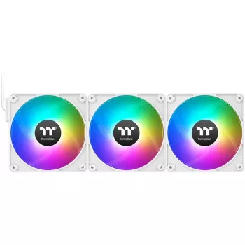 Ventilador Thermaltake CT140 EX Reverse ARGB Sync para PC blanco (pack de 3)