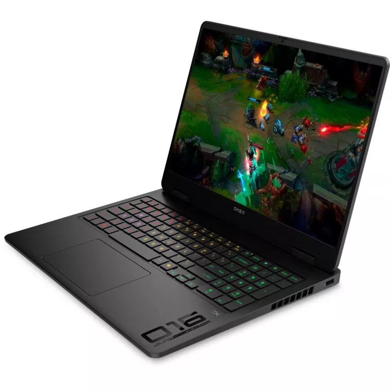 16-am0280ng, portátil gaming negro, Intel® Core™ Ultra 7 255H, NVIDIA GeForce RTX 5060, 24 GB DDR5, 1 TB (1 TB SSD), sin sistema operativo