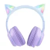 Auriculares Onikuma B90 gaming azul/morado