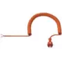 Cable de alimentación Bachmann 665.871 naranja 5 m