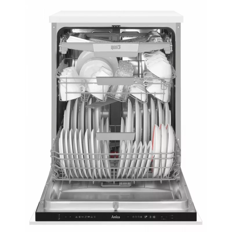 Lavavajillas integrable AMICA DIM64C7EMONqH 14 cubiertos, clase de eficiencia energética C
