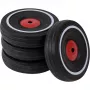 Coche deslizante Simba-Dickie BIG Bobby-Car Whisper Wheels, juego de ruedas silencioso