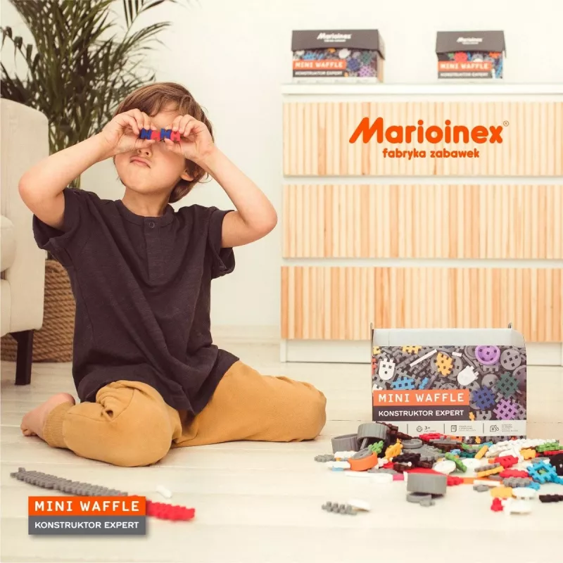 Marioinex Mini Waffle bloques de construcción Constructor Expert, 501 piezas