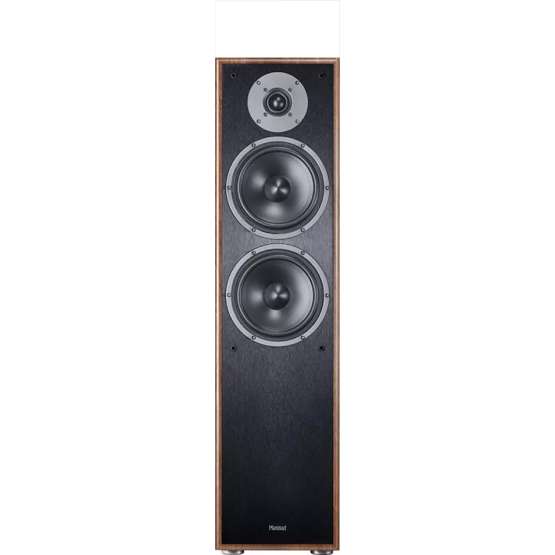 Altavoz de suelo Magnat Monitor S80 ATM Nogal, 2,5 vías, 100 W RMS, 4 Ω, 26–38000 Hz