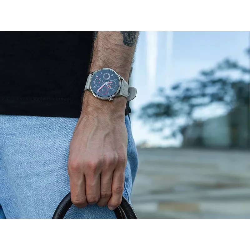 Smartwatch TRACER SM7 Astral Starlight — Bluetooth, medidor de frecuencia cardíaca