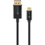 Cable Goobay USB-C a DisplayPort 4K a 60 Hz 3 m negro - conector macho> (75706)