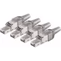 Conector macho RJ-45 ShiverPeaks BS08-51001-4 gris