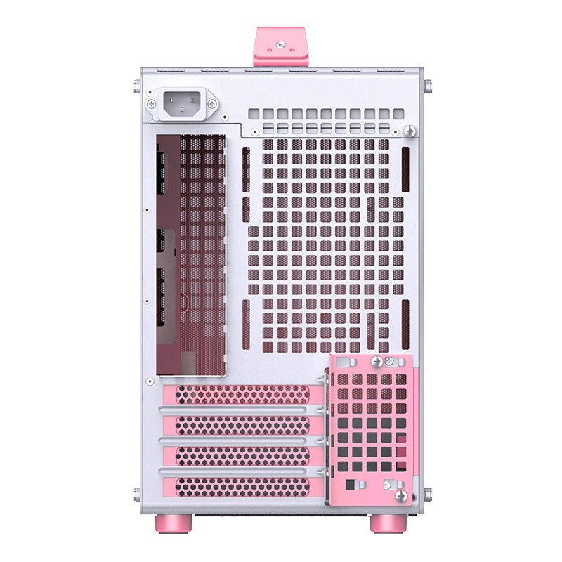 Caja JONSPLUS MATX Handle Case Z20 - blanco rosa