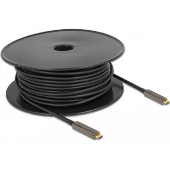 Cable de vídeo USB-C óptico activo DeLOCK 84132 30 m 4K 60Hz
