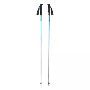 Bastón de trekking Black Diamond Distance Carbon Z-Pole, caña de carbono, plegable plegado en Z, 296 g, 44–130 cm