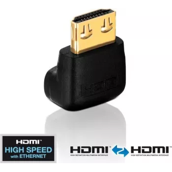 PureLink PureInstall PI035 - HDMI - HDMI - Macho/hembra - Oro - Negro - 4096 x 2160 píxeles (PI035)