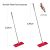 GB870 MaxiClean Set de fregona plana con cubo de limpieza 2 en 1 5,7L set de fregona suelo sistema de limpieza limpiador cabezal giratorio 360°