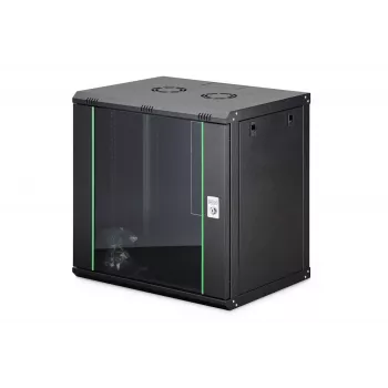 Armario de montaje en pared DIGITUS Dynamic-N 12U, 600x450 mm (AnxP), IP20, cerradura con llave, sin montar