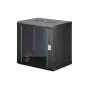Armario de montaje en pared DIGITUS Dynamic-N 12U, 600x450 mm (AnxP), IP20, cerradura con llave, sin montar
