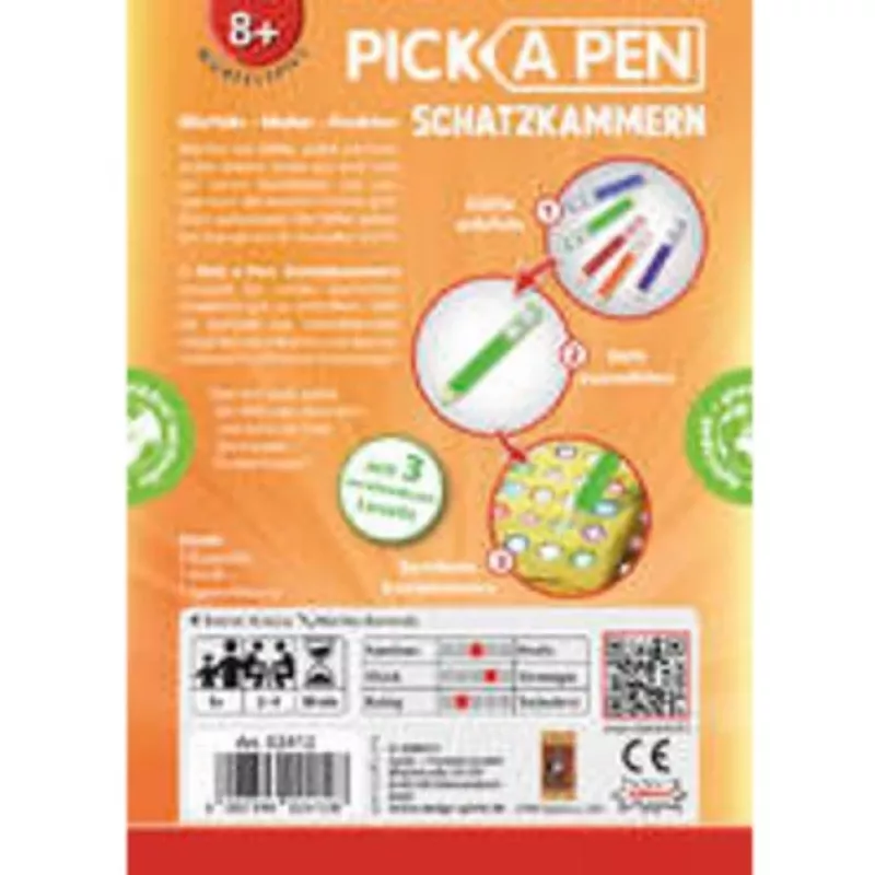 Pick a Pen: Schatzkammern, juego de puzles