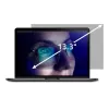Filtro de privacidad Qoltec 51050 para pantalla (13,3 pulgadas) (11,59 pulgadas, 16:9), lámina protectora para portátil