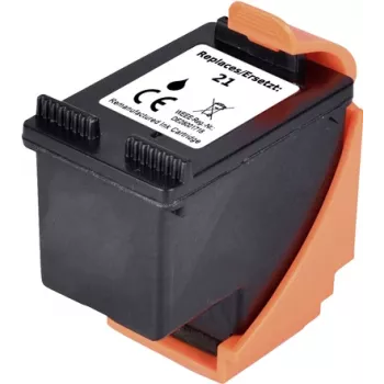 Renkforce tinta compatible sustituto HP 21 (C9351A) negro RF-I-HP21BK RF-5718850 (RF-5718850)