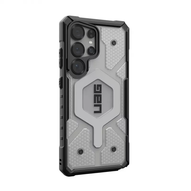 Urban Armor Gear Pathfinder Clear Funda para móvil 17,3 cm (6.8) Funda Negra, Plata