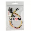 Cable FPV SJCam para cámaras de acción SJ6 y SJ7 – cable de vídeo/salida compatible