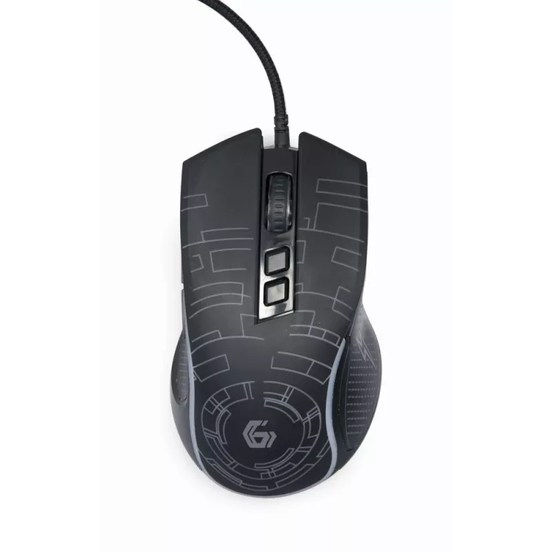 Ratón para diestros Gembird MUSG-RGB-01 USB Type-A 3600 DPI