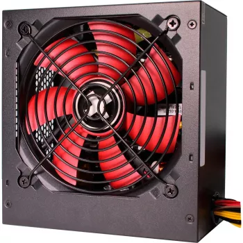 Fuente de alimentación Xilence XP500R6 350W 20+4-Pin ATX negra