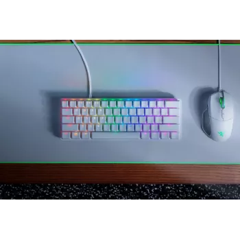 RAZER Huntsman Mini - Mercury Edition - Purple Switch - Teclado US-Layout