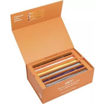 3Doodler 8CPLFILLED Create LP set de recarga de plástico, ABS, 1200 filamentos, multicolor