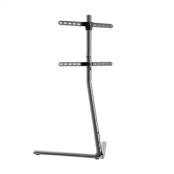 Soporte para TV con base en V cromado