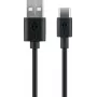 Goobay | Cable de carga y sincronización USB-C (USB-A > USB-C) | 38675 | Negro | RJ-45 | RJ-45 90°