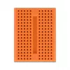 Breadboard DELOCK 18319, placa de prototipado de plástico, naranja, 36×46×10 mm