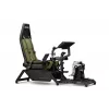 Asiento de cabina de Next Level Racing Flight Simulator Boeing Military 396055 — asiento especial para simulación de vuelo, compatible con mandos de vuelo y pedales