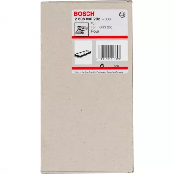 Bosch 2 608 000 202 accesorio de lijado 1 unidad