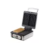 Gofrera Domo DO 9047 W 2 gofre(s) 1400 W plateado