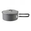 Menaje de camping ESBIT PT1100HA – olla de aluminio 1,1 L, Ø14,8 cm, 227 g, negra