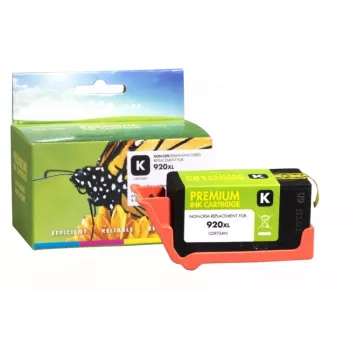 Tóner compatible Static-Control Hewlett-Packard 920XL CD975AE negro