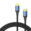 Cable HDMI-A macho a macho HD de algodón trenzado Vention 8K 5M azul aleación de aluminio Type