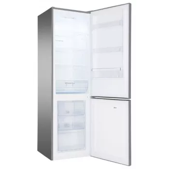 Frigorífico combi AMICA FK 2995.2FTX(E) 299L — inox, congelador abajo, No Frost, 181 cm
