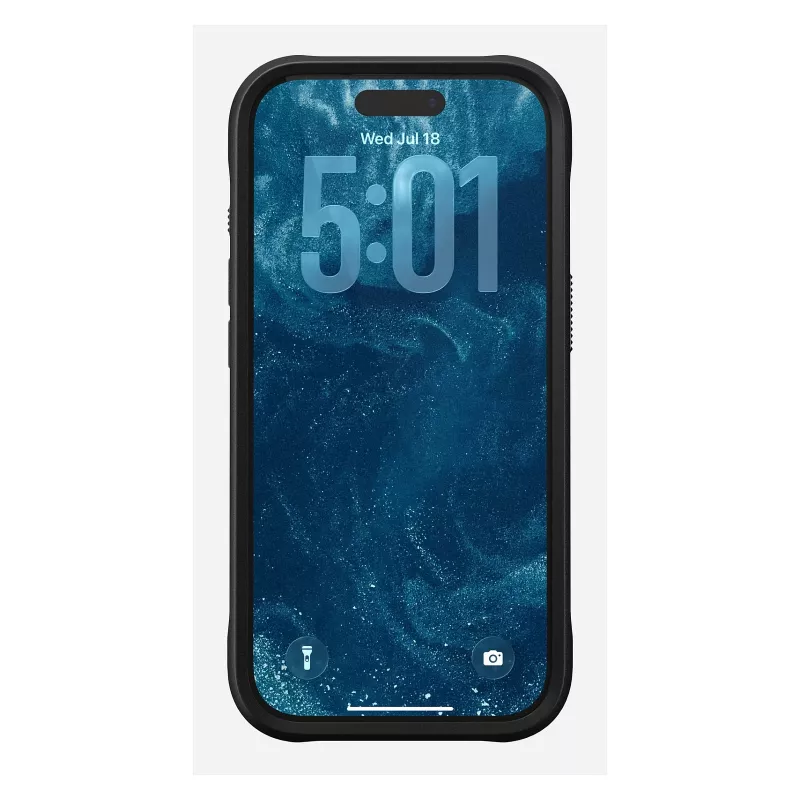 Funda para móvil Nomad Rugged Leather Case para iPhone 17 Pro, 6,3