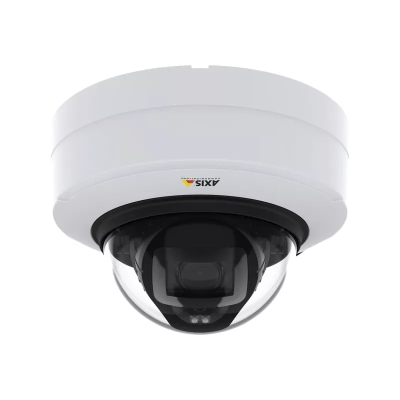 P3248-LV, cámara de seguridad IP, exterior, con cable, techo-pared, negro, blanco, domo