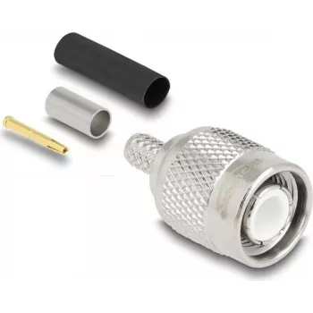 Conector coaxial TNC DELOCK 91765 — conector macho/hembra TNC para cable coaxial