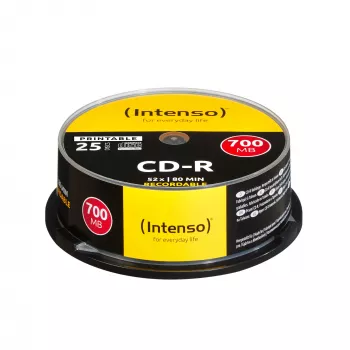 CD-R Intenso 700MB 52x 25 uds.