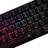 Teclado mecánico gaming White Shark Shinobi-2 con switches Red, negro, distribución US