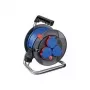 Alargador hugo brennenstuhl AT-N05V3V3-F 15 m con 3 tomas de corriente AC, protección IP44
