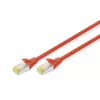 Cable de red Digitus CAT 6A S/FTP RJ-45 Cat6a 2m Rojo